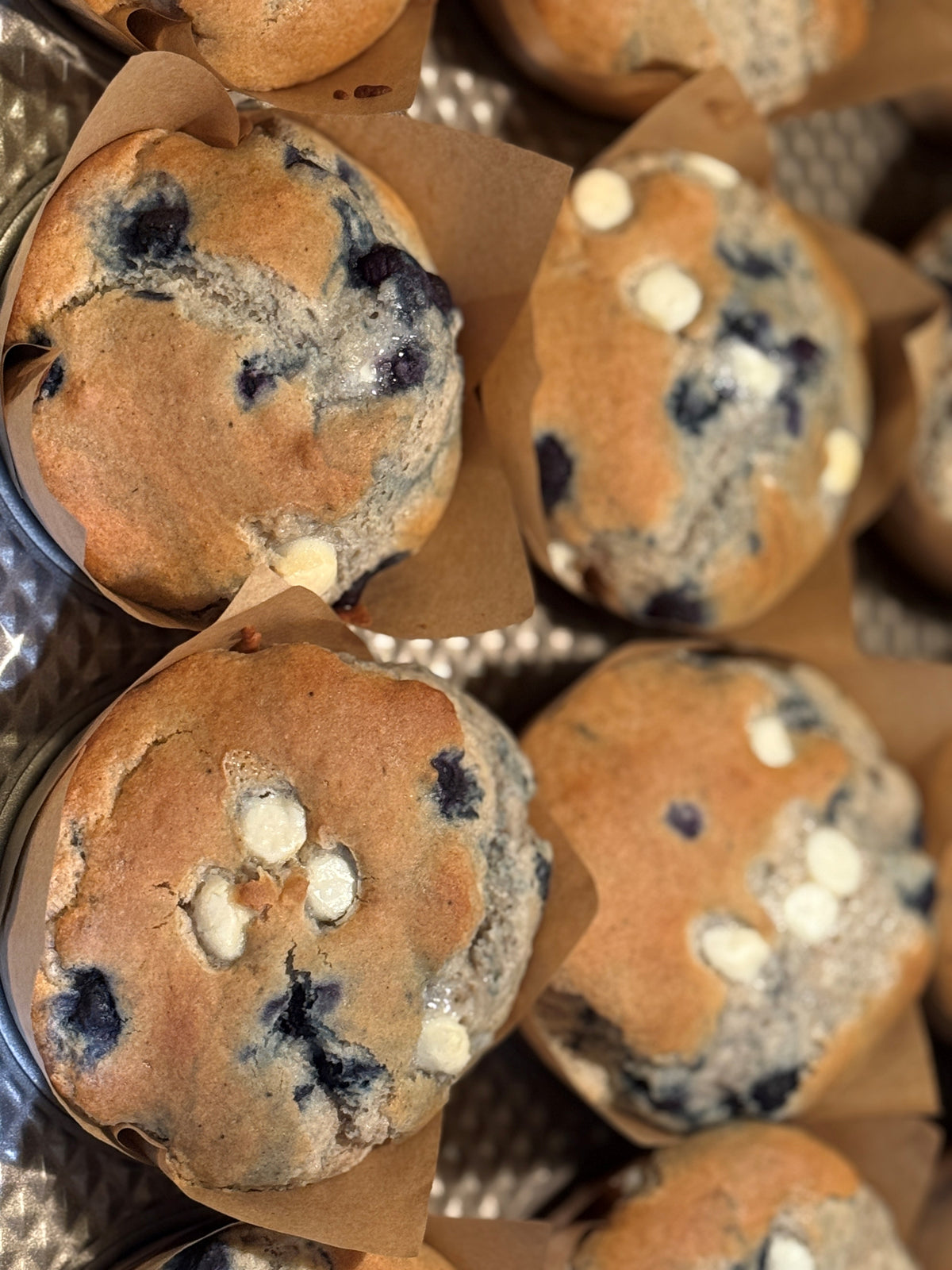 Jumbo Muffins - No Oil Added - Four Flavors (GF)