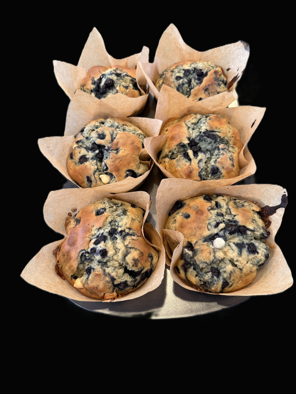 Jumbo Muffins - No Oil Added - Four Flavors (GF)
