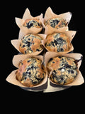 Jumbo Muffins - No Oil Added - Four Flavors (GF)
