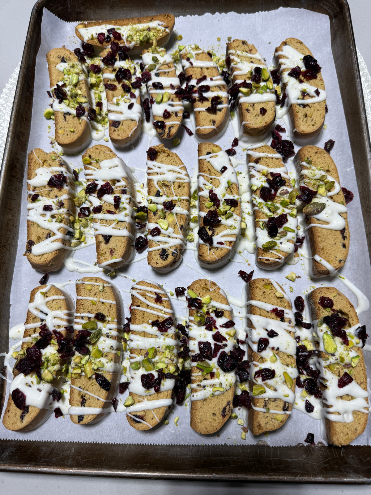 Loaded Biscotti - Plain & Dipped - Four Flavors (GF)