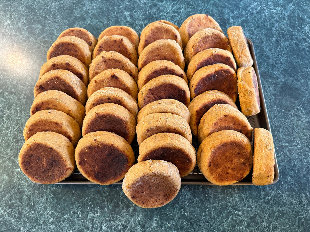 Cheesy English Muffins (GF)