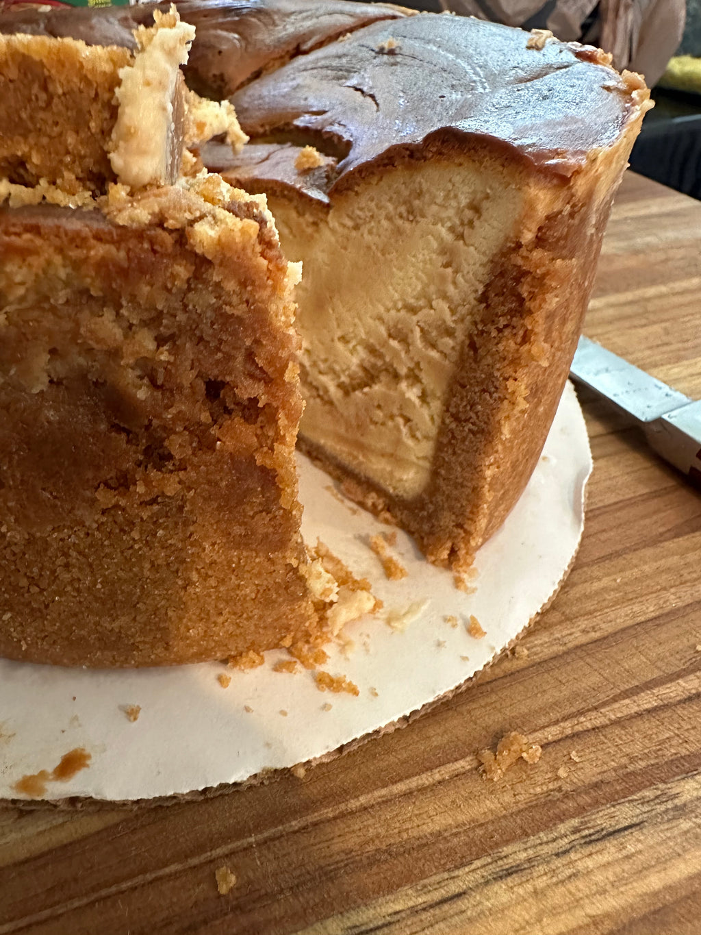Butterscotch Caramel Cheesecake (GF)