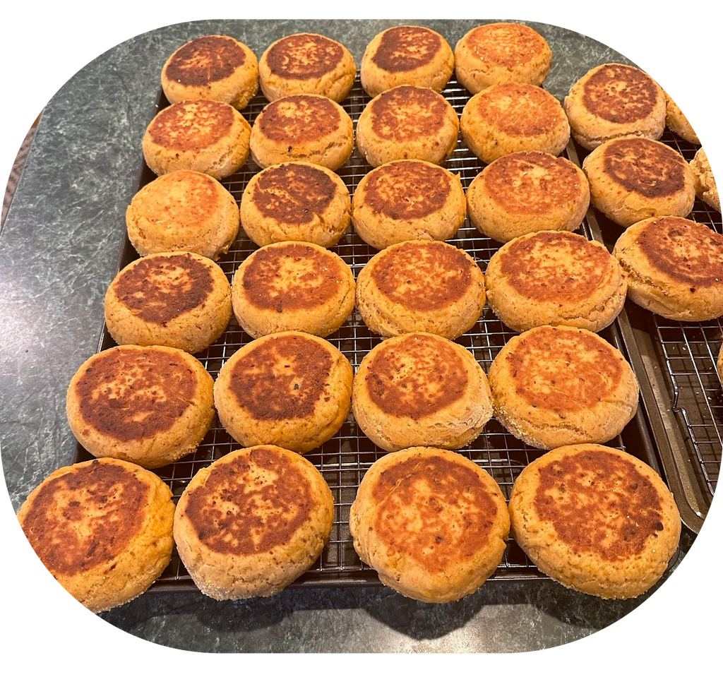 Cheesy English Muffins (GF)